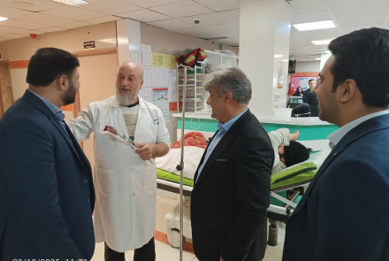 تجلیل از پرستاران حوزه بهداشت و بیمارستانهای شهرستان خمینی‌شهر توسط مدیریت شبکه بهداشت 